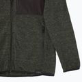 Bluza polarowa męska CMP 35H3907 Melange Knitted forest melange/nero/ferrari 3