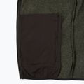 Bluza polarowa męska CMP 35H3907 Melange Knitted forest melange/nero/ferrari 5