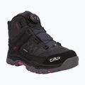 Buty trekkingowe dziecięce CMP Kiruna Mid Fitgo Fleece Wp antracite/festival
