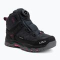 Buty trekkingowe dziecięce CMP Kiruna Mid Fitgo Fleece Wp antracite/festival