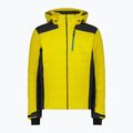 Kurtka narciarska męska CMP 35W0127 Zip Hood gold green