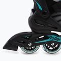 Rolki damskie Rollerblade Zetrablade W black/light blue 7