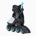 Rolki damskie Rollerblade Zetrablade Elite W black/powder blue 3