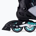 Rolki damskie Rollerblade Zetrablade Elite W black/powder blue 6