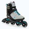 Rolki damskie Rollerblade Spark 80 W grey/turquoise