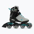 Rolki damskie Rollerblade Spark 80 W grey/turquoise 2