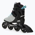 Rolki damskie Rollerblade Spark 80 W grey/turquoise 3