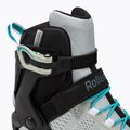 Rolki damskie Rollerblade Spark 80 W grey/turquoise 5
