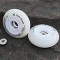 Kółka do rolek Rollerblade Moonbeams Led Wheels 72 mm/82A 4 szt. white 5