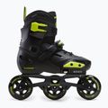 Rolki dziecięce Rollerblade Apex 3WD Jr black/lime 2