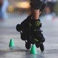 Rolki dziecięce Rollerblade Apex 3WD Jr black/lime 10