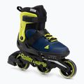 Rolki dziecięce Rollerblade Microblade 3WD Jr blue royal/lime