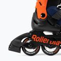 Rolki dziecięce Rollerblade Microblade Jr midnight blue/warm orange 7