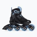 Rolki damskie Rollerblade Macroblade 84 BOA W black/powder blue 2