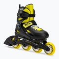 Rolki dziecięce Rollerblade Fury Jr black/yellow