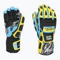 Rękawice narciarskie Level Worldcup CF yellow/blue 6