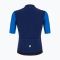 Koszulka rowerowa męska Santini Redux Vigor royal blue 2