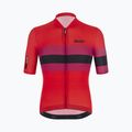 Koszulka rowerowa męska Santini Ecosleek Bengal red