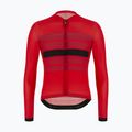 Bluza rowerowa męska Santini Ecosleek Bengal red 4