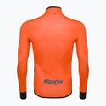 Kurtka rowerowa męska Santini Guard Nimbus arancio fluo 2