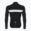 Bluza rowerowa męska Santini Adapt black/white 2