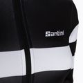 Bluza rowerowa damska Santini Coral Bengal black/white 3
