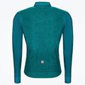 Longsleeve rowerowy męski Santini Colore Winter green 2