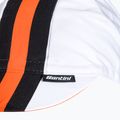 Czapka z daszkiem rowerowa Santini Bengal white 7