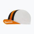 Czapka z daszkiem rowerowa Santini Bengal white 9