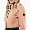 Kombinezon narciarski damski EA7 Emporio Armani Pure Softshell Jumpsuit mocha mousse 3