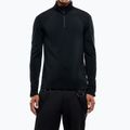 Bluza narciarska męska EA7 Emporio Armani Pure Powerstretch T-Top Half Zip black