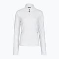 Bluza narciarska damska EA7 Emporio Armani Pure Powerstretch T-Top Half Zip white