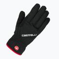 Rękawiczki rowerowe męskie Castelli Entrata Thermal black 5
