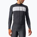 Longsleeve rowerowy męski Castelli Prologo 7 light black/silver gray/ivory