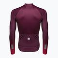 Longsleeve rowerowy męski Sportful Bodyfit Pro Jersey red wine/red rumba 2