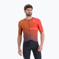 Koszulka rowerowa męska Sportful Bomber cayenna red/pompelmo