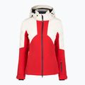 Kurtka narciarska damska Dainese Zives Aerosense-Dry lily white/racing red