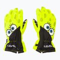 Rękawice narciarskie dziecięce Level Lucky 2021 yellow 3