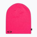 Czapka zimowa Oakley Fine Knit neon pink
