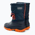 Śniegowce dziecięce CMP Ahto Snowboots Wp black blue/orange fluo 3