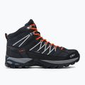 Buty trekkingowe męskie CMP Rigel Mid Wp antracite/flash orange 2