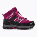 Buty trekkingowe dziecięce CMP Rigel Mid Wp berry/pink fluo 2