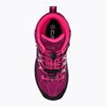 Buty trekkingowe dziecięce CMP Rigel Mid Wp berry/pink fluo 6