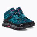 Buty trekkingowe dziecięce CMP Rigel Mid Wp deep lake/baltic 4