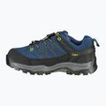 Buty trekkingowe dziecięce CMP Rigel Low Wp blue ink / yellow 9