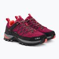 Buty trekkingowe damskie CMP Rigel Low Wp magenta/antracite 5