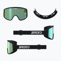 Gogle narciarskie Briko Pulse black/green 5