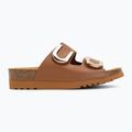 Klapki damskie Scholl Montery 2 Straps Ad Med cognac 2