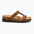 Klapki damskie Scholl New Bogota Wedge Med cognac/multi 2
