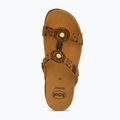 Klapki damskie Scholl New Bogota Wedge Med cognac/multi 4